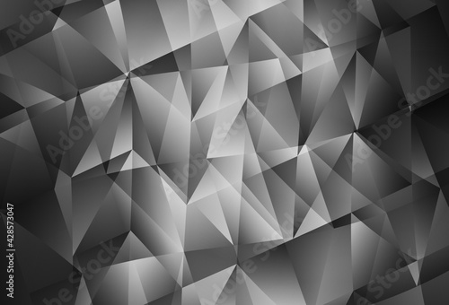 Light Gray vector layout with lines, triangles.