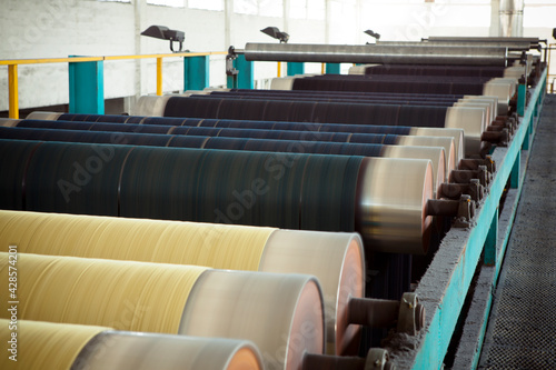 Denim Textile Industry – Rope Dyeing Machine