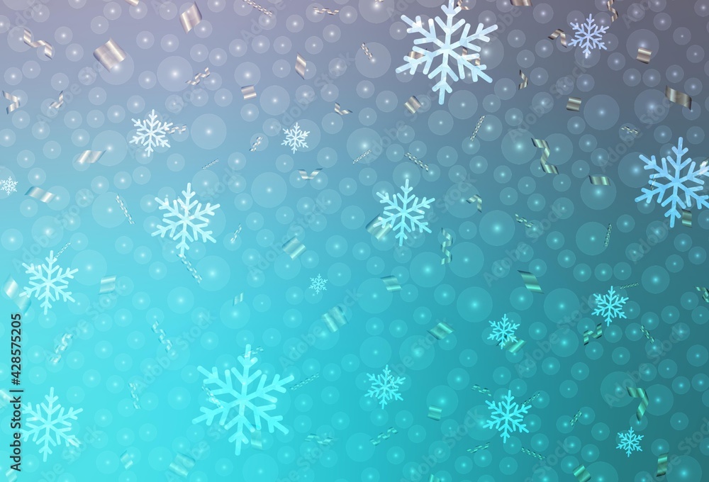 Light Pink, Blue vector backdrop in holiday style. Light Pink, Blue vector backdrop in holiday style.