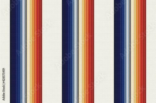 Mexican stripe seamless pattern. Ethnic textile background. Serape mexican blanket. Ornament for Cinco de Mayo fiesta decor. Ethnic, boho, western decor style.