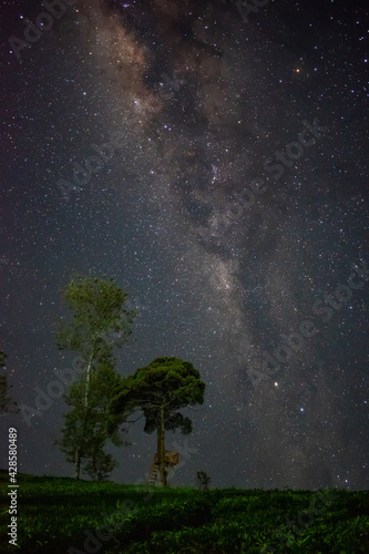 Obraz na płótnie starry night sky w salonie