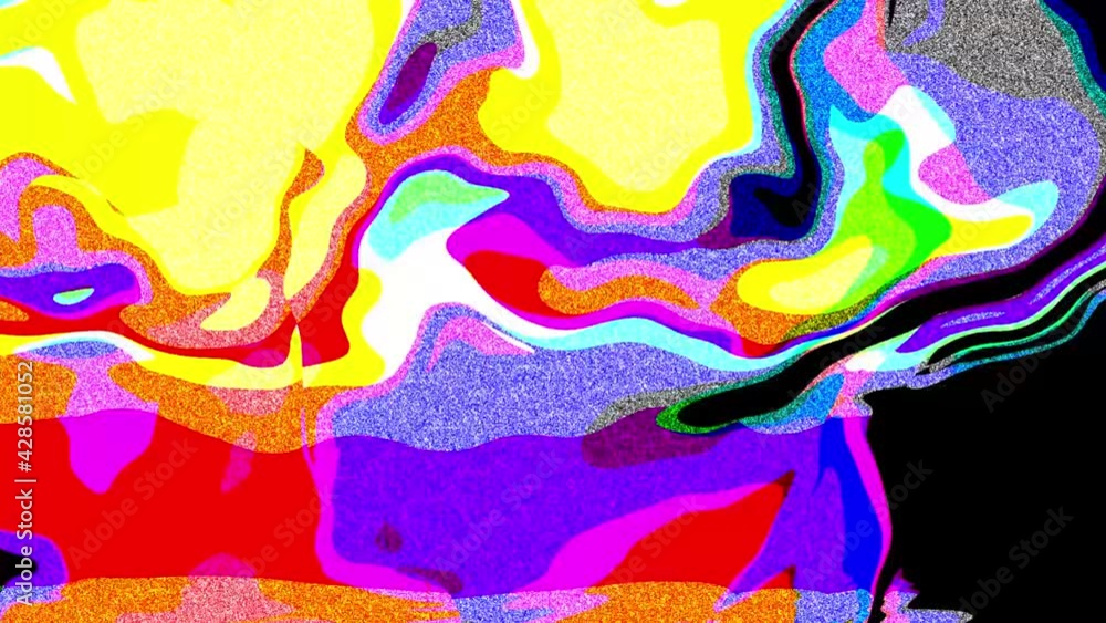 custom made wallpaper toronto digitalFast movement of bright, multicolored spots and particles in space