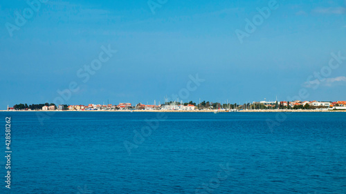 Zadar waterfront, Dalmatia region of Croatia.