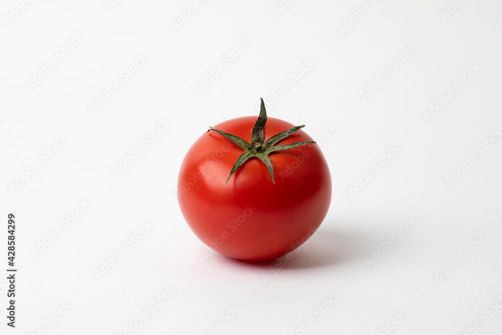 Fresh red tomato isolated on white background Fresh red tomato isolated on white background