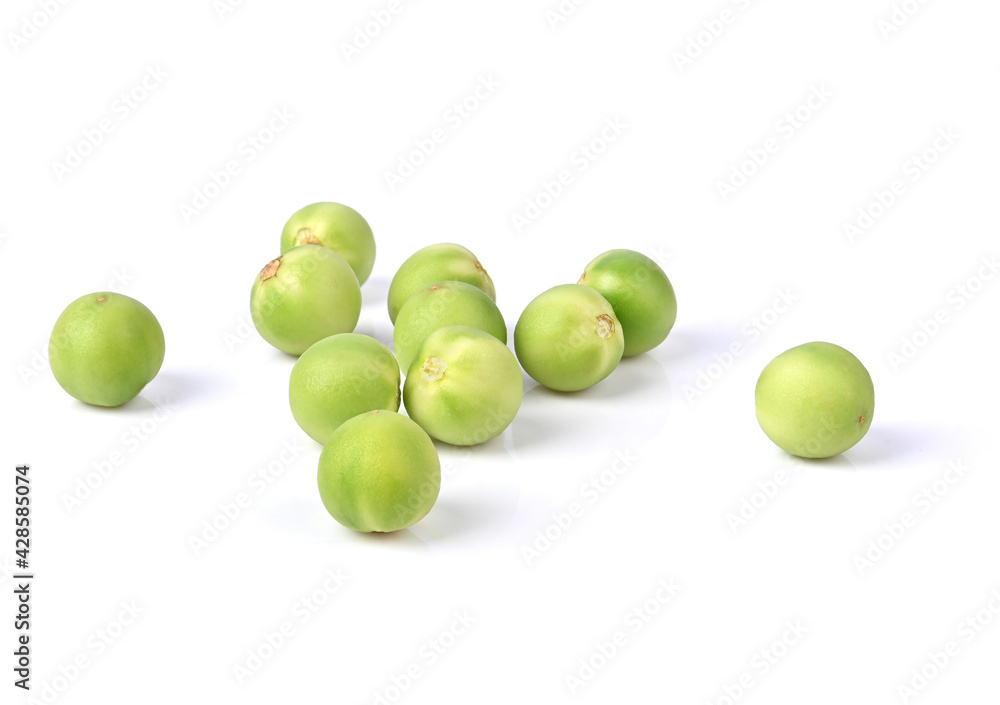 Turkey berry on isolated white background. Turkey berry on isolated white background.