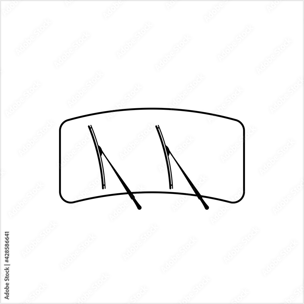 Wiper Icon, Windscreen, Windshield Cleaning Wiper Wiper Icon, Windscreen, Windshield Cleaning Wiper