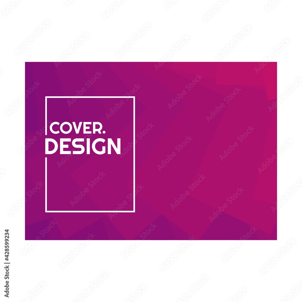 colorful violet pink red halftone gradient simple landscape cover design vector illustration colorful violet pink red halftone gradient simple landscape cover design vector illustration