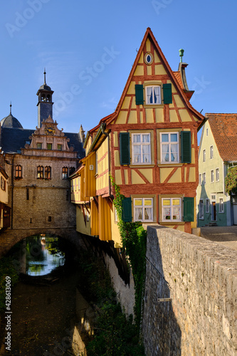 Das Malerwinkelhaus – heute Museum - in Marktbreit am Main, Landkreis Kitzingen, Unterfranken, Franken, Bayern, Deutschland photo