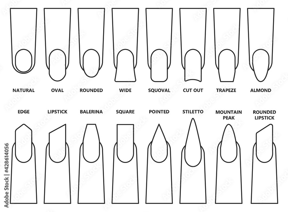 Nail line icon, outline vector sign, linear style pictogram ~ Clip Art  #76302379