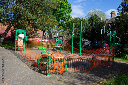 Closed playground