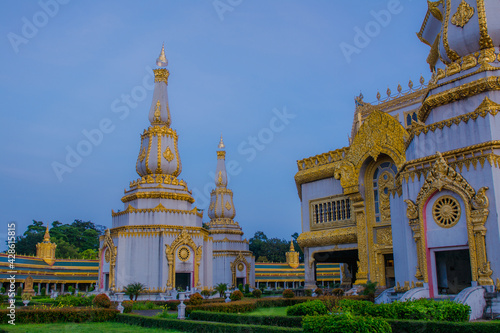 Beautiful thai temple. © Supat