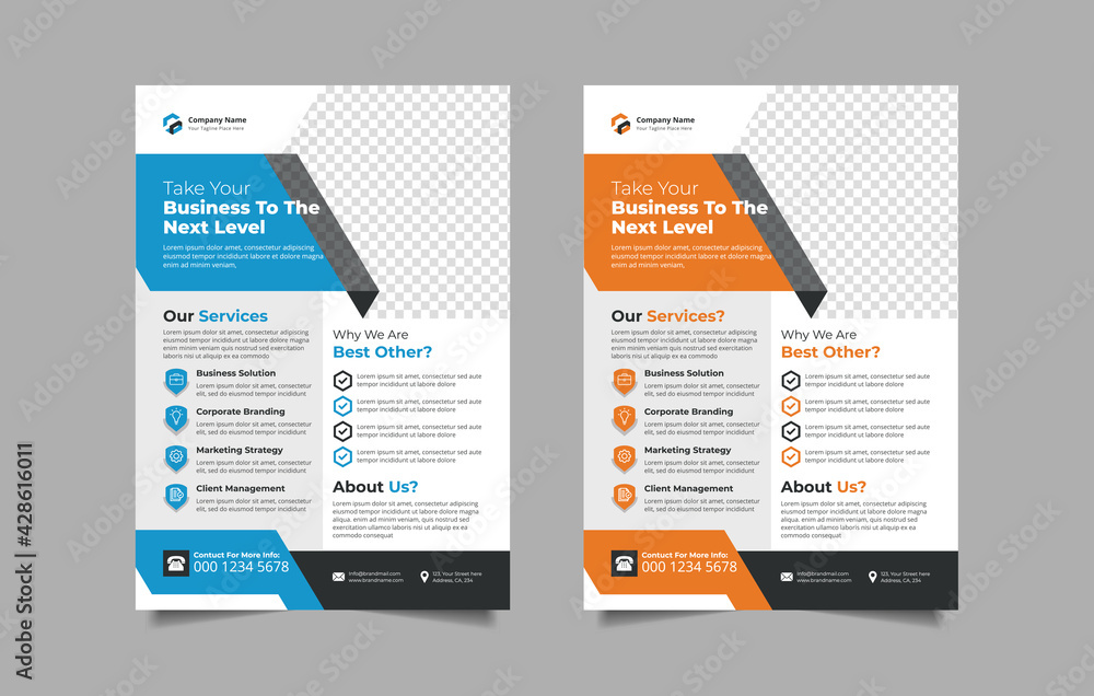 Corporate modern business flyer design and brochure cover template. Creative and abstract business flyer. vector template design. vector illustration template in A4 size Corporate modern business flyer design and brochure cover template. Creative and abstract business flyer. vector template design. vector illustration template in A4 size