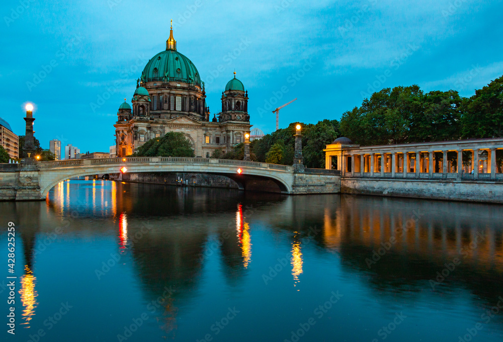 Berlin Cathedral Sunset