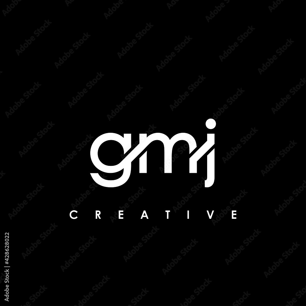 GMJ Letter Initial Logo Design Template Vector Illustration Stock gmj-letter-initial-logo-design-template-vector-illustration-stock