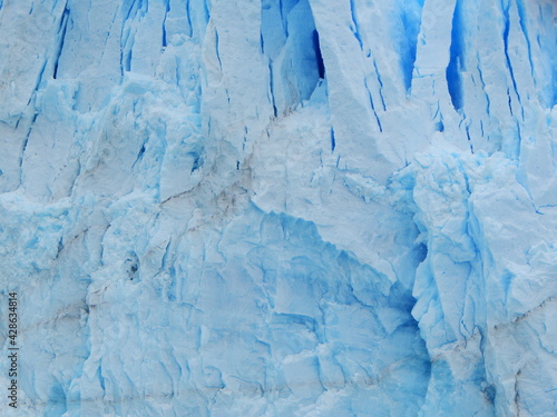 Close up on Perito Moreno Glaciar
