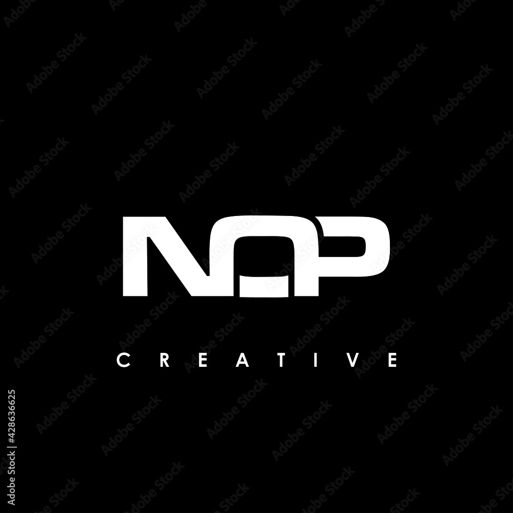 NOP Letter Initial Logo Design Template Vector Illustration NOP Letter Initial Logo Design Template Vector Illustration
