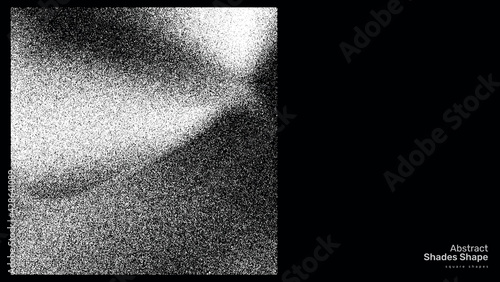 Abstract Shades Square shape volume, Vector EPS