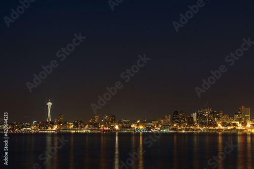 Seattle Skyline at Night © Stacey Lynn Payne