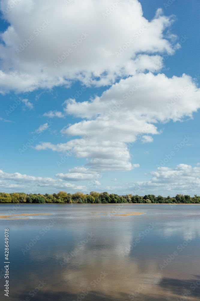 Tagus river near Santarém city