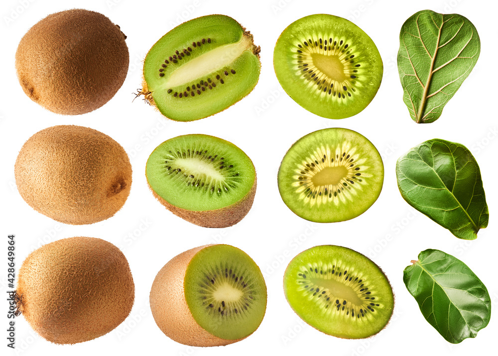 Fototapeta premium Fresh raw sweet kiwi