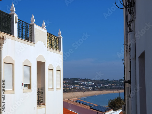 Beautiful cityscape of the city of Lagos, Algarve, Portugal