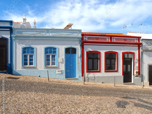 Beautiful cityscape of the city of Lagos, Algarve, Portugal