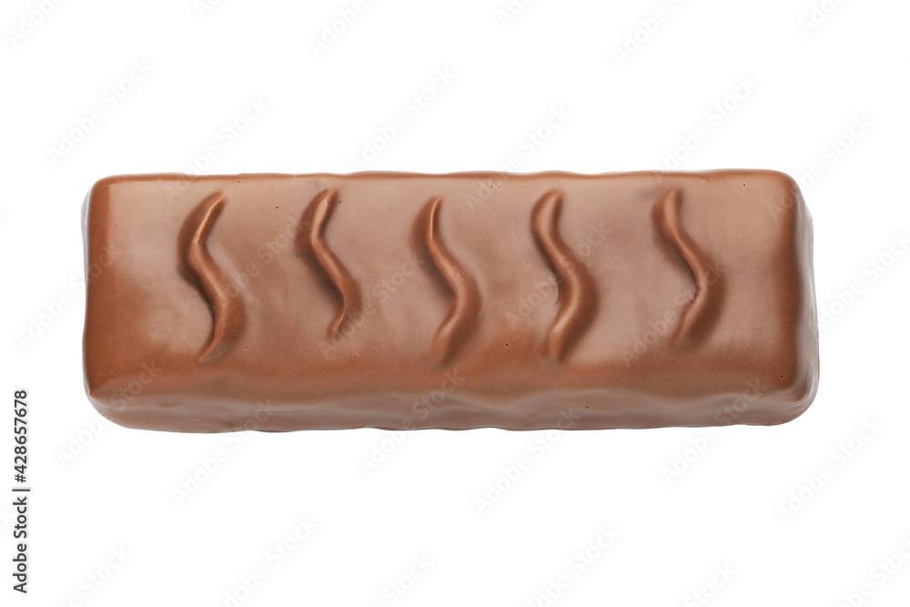 Candy bar or chocolate bar isolated on white. Candy bar or chocolate bar isolated on white.