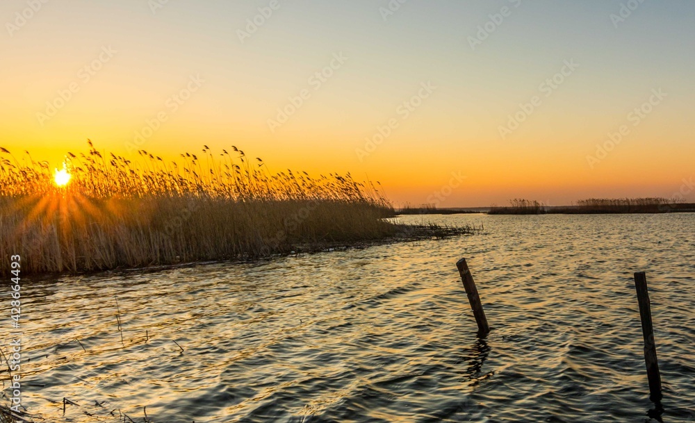 Sunset on the Lake