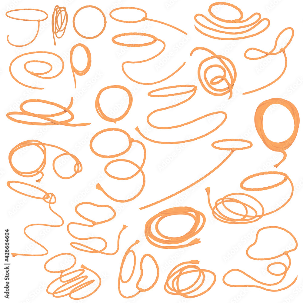 Lasso icons set. Cartoon set of lasso vector icons for web design Lasso icons set. Cartoon set of lasso vector icons for web design