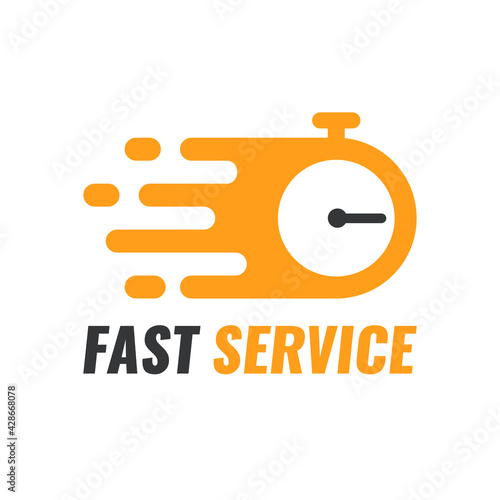 Fast service icon vector illustration 