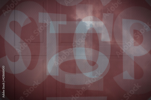 stop, astrazione, psichedelia, segno