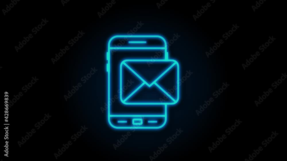 Navigation and Map line icons set. Motion graphics.