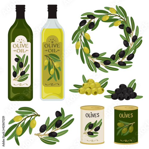 Olives and olive oil