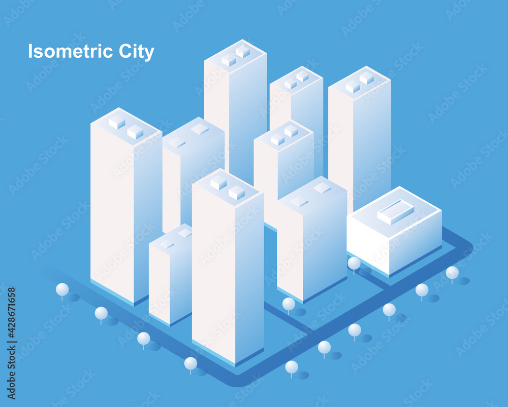 Isometric city vector.Smart town with road , trees,smart city and public park,building 3d,capital , Vector office and metropolis concept. Trending image. Isometric city vector.Smart town with road , trees,smart city and public park,building 3d,capital , Vector office and metropolis concept. Trending image.