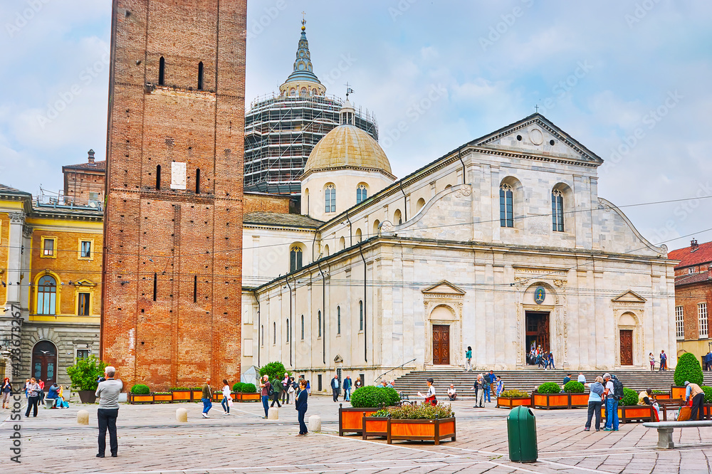 The architectural ensemble of St John the Baptist Cathedral of Turin