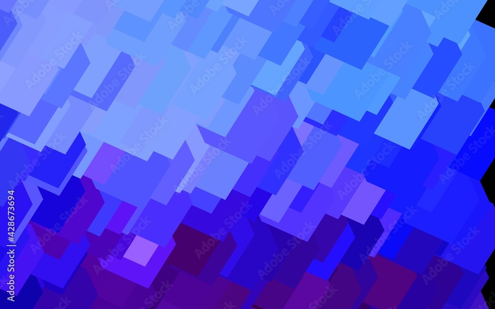 Dark Blue, Red vector background in polygonal style. Dark Blue, Red vector background in polygonal style.