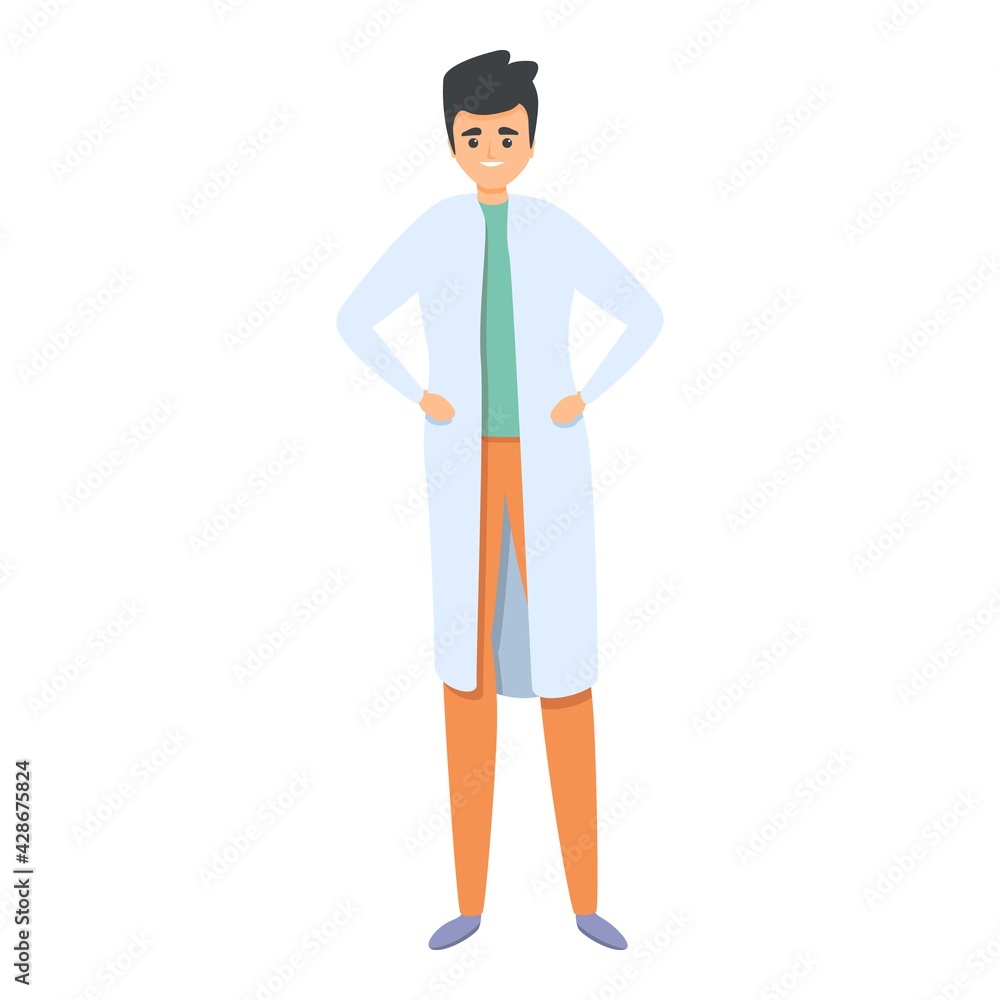 Research scientist icon. Cartoon of Research scientist vector icon for web design isolated on white background Research scientist icon. Cartoon of Research scientist vector icon for web design isolated on white background