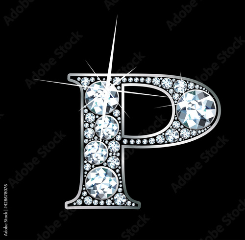 Diamond Bling Capital "P"