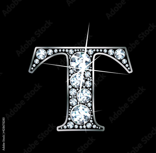 Diamond Bling Capital "T"