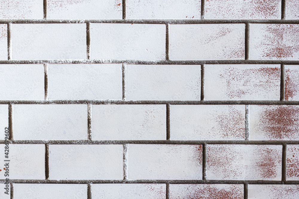 white brick wall white brick wall