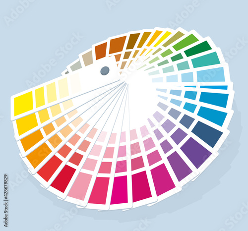 Color palette guide.