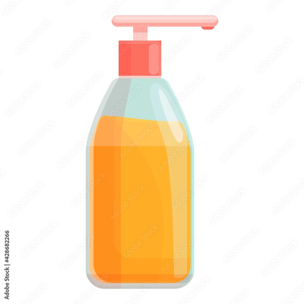 Solarium sunscreen bottle icon. Cartoon of Solarium sunscreen bottle vector icon for web design isolated on white background Solarium sunscreen bottle icon. Cartoon of Solarium sunscreen bottle vector icon for web design isolated on white background