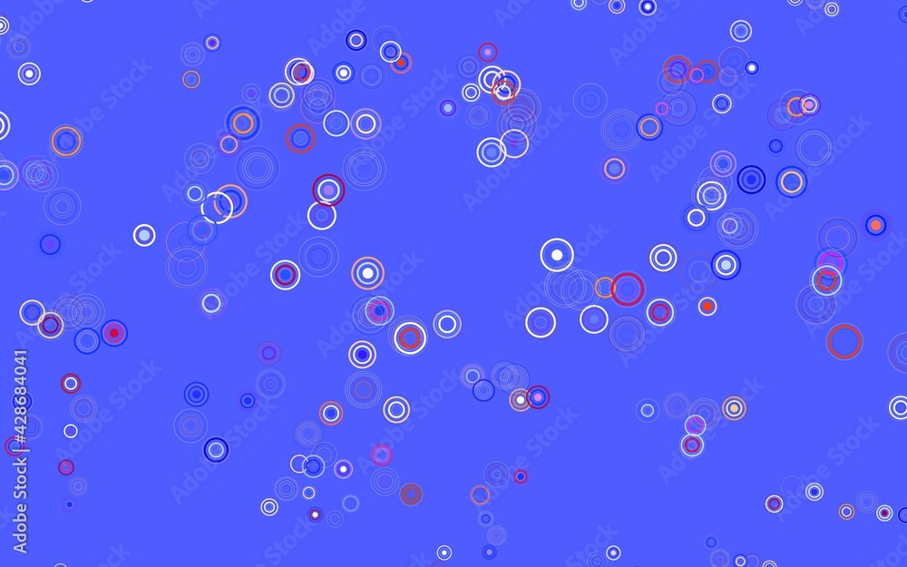 Light Purple vector texture with disks. Light Purple vector texture with disks.