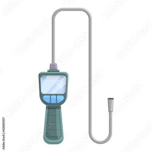 Surgical endoscope icon. Cartoon of Surgical endoscope vector icon for web design isolated on white background
