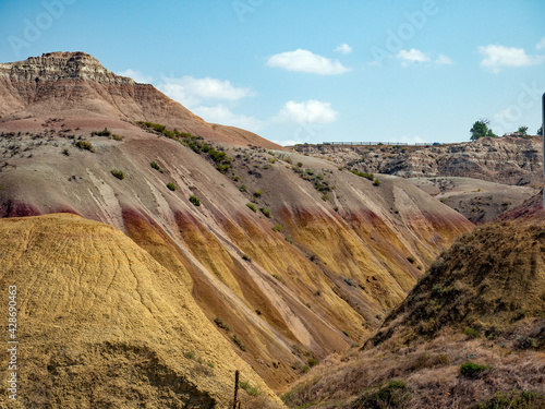 Badlands mountains