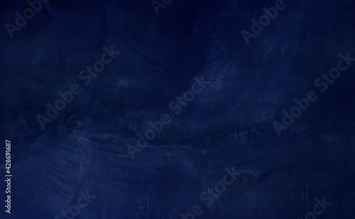 Beautiful Abstract Grunge Decorative Navy Blue Dark  Wall Background Texture