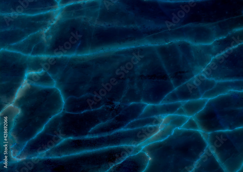 Fototapeta Naklejka Na Ścianę i Meble -  Beautiful Abstract Grunge Decorative Navy Blue Dark  Wall Background Texture