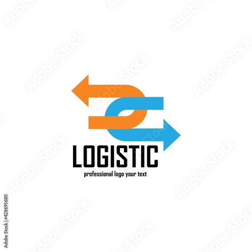 Free Download Logistic company vector logo. Arrow icon. Delivery icon. Arrow logo. Business logo. Arrow vector. Delivery service logo. Web, Digital, Marketing, Network icon. Technology icon.
 - GFXLoad