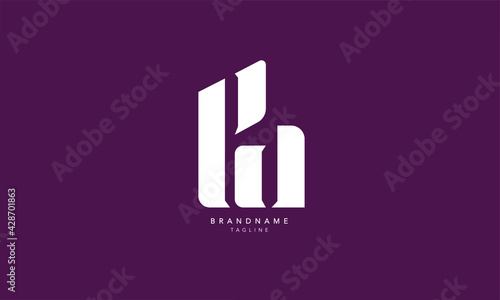 Alphabet letters Initials Monogram logo PA, AP, P and A