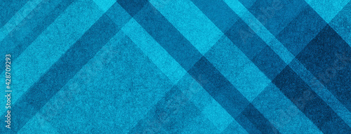 abstract blue background pattern with stripes and texture in abstract modern design, blue plaid background material